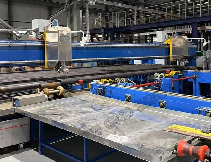 石油鉆桿管端探傷設備